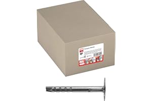 TOX Taco de aislamiento metálico Keeper Metal 8 x 90 mm, 100 piezas, 027100211