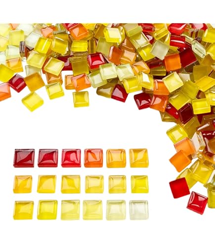 1 Kg Mosaik-Glasfliesen – Unregelmäßig, Handgeschnitten, Bunt – Perfekt Für DIY-Projekte, Heimdekoration & Kunsthandwerk