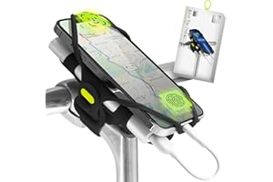 Bone Collection Pro Pack 2 (Gen 2) für Smartphone + Powerbank (Nicht enthalten) Fahrrad Handyhalterung für den Vorbau 4,7-7,2 Zoll Handy, Halterung Ultraleicht perfekt für Rennrad und Touren