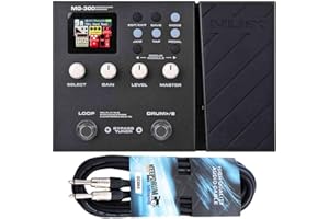 NUX MG-300 Dispositivo multiefecto + cable jack keepdrum