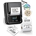 Phomemo M120 Label Printer - Bluetooth Label Maker Machine Compatible with IOS & Android, Wireless Thermal Label Printer Machine for Barcode, Retail, Home Use, Office, Small Business