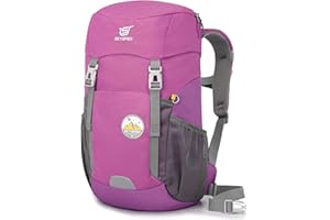 ‎SKYSPER SKYSPER Wanderrucksack Kinder 15L für Jungen & Mädchen Kinderrucksack mit Brustgurt für 6-12 Jahre Rucksack Kinder Wandern Outdoor