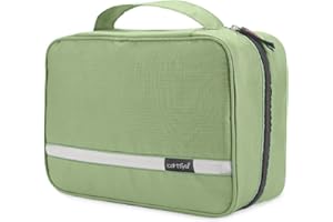 Neceser de Viaje, Neceser Maquillaje Grande para Hombre y Mujer, Carttiya Bolsa de Aseo Impermeable