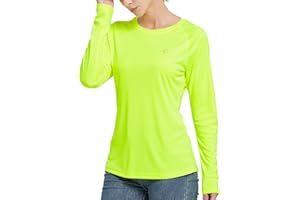 TRIPLE MOON T-shirt à manches longues pour femme - Protection solaire UPF 50+ UV - Pour la randonnée, le sport, le surf, la course, le yoga, le pilates, la maison