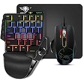 Xpert G900 Converter – Pack 3 in 1 RGB Keyboard + Mouse + Mouse Mat for PS4, Xbox One, Switch and PC Consoles – Opto Mechanic