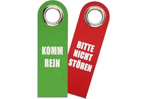 HBERCAI 1 Stück Schild Bitte Nicht Stören Büro,Bitte klopfen Schild,Wendbares Doppelseitiges Schild für Wartezimmer Besprechungsräume Raumstatus Raumschild-Aus Filzmaterial Hängeplakette