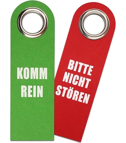 5 Stück „Bitte Nicht Stören“ Türschilder Aus Leder – Doppelseitig, Für Hotelzimmer, Homeoffice & Schlafzimmer