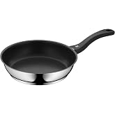 WMF Devil &ndash; Non-Stick Frying Pan, 24 cm, Stainless Steel Frying Pan and Non-Stick Coating for All Types of Cookers Including