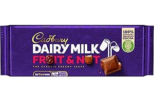 Cadbury Dairy Fruit & Nut, 200 g