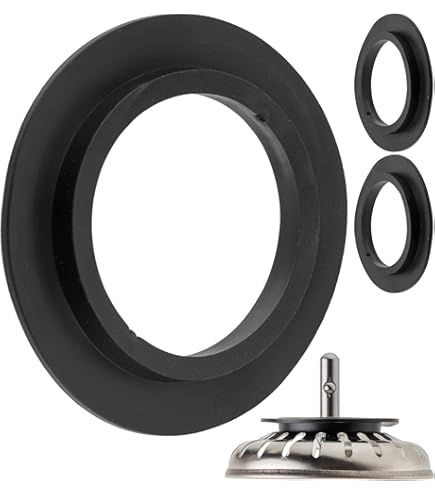 Bouchons D'Évier En Silicone - 5 Pièces Joints Étanches Ovale Débordement Pour Lavabo Et Évier De Cuisine - Blanc
