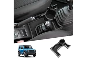 SHAOHAO Compatibile con Jimny JB64W JB74W 2018-2024 2025 cambio manuale organizer per console centrale organizer vassoio interno decorazione scatola per portafoglio Suzuki Jimny accessori