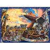 Ravensburger 1000 Par&ccedil;alı Puzzle WD Aslan Kral