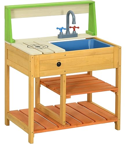 Casitas Infantiles Jardin COSTWAY Cocina Infantil De Juego