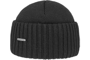 Stetson Czapka ParkmanKobiety/Mężczyźni - Made in Italy czapki z mankietem ze sciagacza narciarska wywijanym otokiem Zima jesień-zima