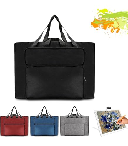 Valigetta Portafoglio Mapac Artcare A3 - 51x37.5x5.5 Cm, Rosso, Per Artisti E Disegni - Foto 4