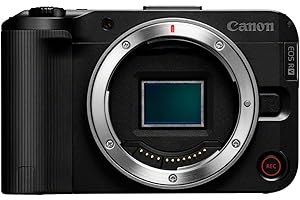 Canon EOS R50 V - Vlogging Camera Body Only Compatible with Canon RF Lens | Content Creator Equipment for Vlogging & Travel | Bluetooth Enabled, Korpus aparatu EOS R50 V