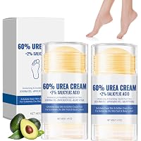 Fußcreme Mit 60% Urea Gegen Rissige Füße – Spendet Intensive Feuchtigkeit, Inklusive Hornhautfeile