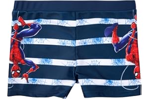 UNITED LABELS Marvel Spiderman Badehose für Jungen - Kinder Schwimmhose Badekleidung Hose Blau