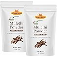 Khadi 100% Pure Natural Licorice Powder (Mulethi) For Face And Skin Pack of 200gm
