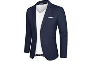 PJ PAUL JONES Sakko Herren Sportlich Regular Fit Freizeit Blazer 2 Knöpfe Business Anzugjacke