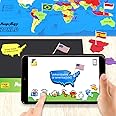 Imagimake Mapology World Ar - Augmented Reality Wildlife; Maps Educational Toy & Interactive Learning Aid For Boys & Girls - Steam Toys, Multi Color, Kid