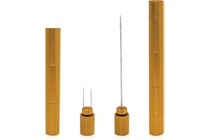 Zolunu Cigar Punch 3 en 1 Multitool avec Draw Enhancer Cutter et Twin Buffer Must Choice pour les amateurs de cigares (or)