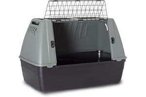MP Bergamo - Bracco 90 Ecoline Trasportino per Cani Grigio 88x51x58H