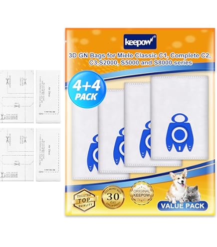 CleanBag Staubbeutel 144 MIE 6 passend zu Miele 2682026144 günstig