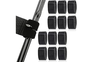 Bikasun Cinghie e Cintura Elastica per Canna da Pesca - Fascette per Il Fissaggio