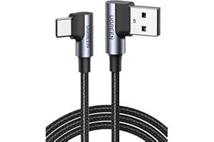 UGREEN Kabel Szybkiego Ładowania USB C 90 Stopni (0.5M)