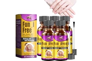 TOATLHEAL Flysmus Bienengift-Nagelbehandlungsserum, Nail Growth Treatment For Nail Strengthener, Nail Hardener Extra Strong And Growth, Nail Strengthener For Damaged Nails (5PCS)