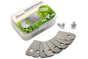 PREMIUMPREIS.DE DER BESTE PREIS IM NETZ 30 Lames de rechange pour Husqvarna Automower & Gardena robot tondeuse 0,75 mm