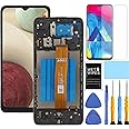 ZTOOYO for Samsung Galaxy A12 Screen Replacement with Frame for Samsung a12 a125u Screen Replacement kit s127dl a125a a125w LCD Display digitizer Touch Screen Assembly with Repair Part Tools 6.5 inch