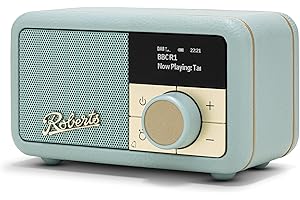 ROBERTS RADIO ROBERTS Revival Petite 2 Dab+/FM/Bluetooth avec Alarme Bleu Ciel