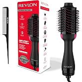 Revlon Salon One-Step Dryer and Volumizer with Sectioning Comb | 3 heat settings and 2 speeds, ceramic coating, ergonomic han