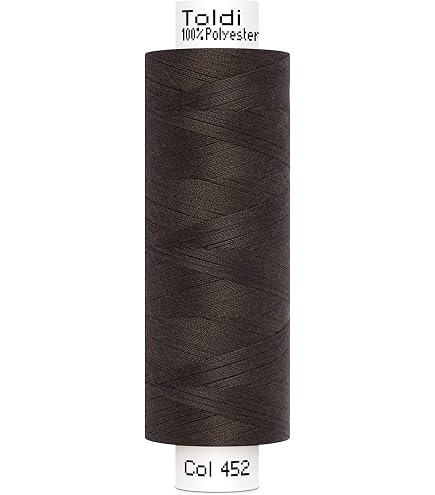 Nähgarn Extra-Stark – 100m Spule, Polyester, Dunkelgrün (1055), NE 16/3 Für Nähmaschine & Handarbeit