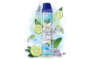 1001 Carpet Fresh Feel Calm - Serene Sanctuary Carpet Freshening Scent for Stress-Free Living, Hours of Freshness, Quick drying, For use On Carpet Rug Upholstery Freshening Foam 300ml