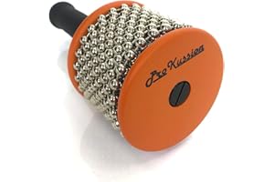 1TO1 MUSIC ProKussion Orange Wooden Cabasa Shaker (Medium)