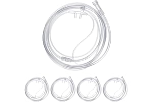 CXWLHH Sauerstoffbrille Nasenbrille 2m Erwachsene Kunststoff Weiche Sauerstoff Schlauch Nasenkanüle für Sauerstoffgerät