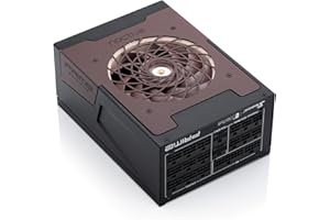 ‎NOCTUA Seasonic Prime TX-1600 Noctua Edition, Ultra-Leises, Vollmodulares 1600W ATX 3.1 PC-Netzteil mit 80 Plus Titanium Effizienz (Schwarz/Braun) mit DE/EU Kaltgerätekabel