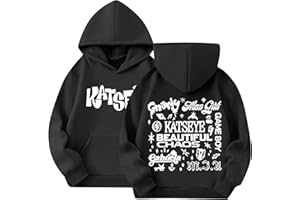 BCFSITNBH Hoodies for Girls KATSEYE Sweatshirt Katseye Merch Kids Hoodie Long Sleeve Graphic Pullover Streetwear Fashion Y2k Sweatshirts for Fans
