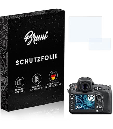 Film LCD D600 D610 Film Protection écran LCD FANZR Pour Nikon D600 D610 - 2 Pièces Transparent ABS - Remplace BM-14 Protecteur Lcd D600 D610