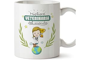Mugffins Tazza Veterinaria (Migliore del Mondo) - Idee Regali Originali Veterinaria