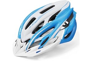 SHINMAX Casco Bici Uomo Donna, Caschi da Corsa, Scooter, MTB, Monopattino, Casco Bici Luce di LED con Visiera Protezione di Sicurezza, Taglia Regolabile