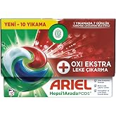 Ariel All1In-Between PODS Oxi Extra Stain Removal Capsule Laundry Detergent Whites and Colors 10 Washes