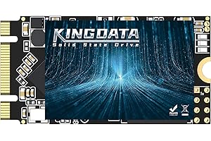 KINGDATA M.2 2242 SSD 2TB Ngff Internal Solid State Drive High Performance Hard Drive for Desktop Laptop SATA III 6Gb/s Including SSD (2TB, M.2 2242)