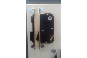 BONAITI B-ONE - Serratura a chiave in metallo (chiave sblocca, Italia, uso interno, 1 pz)