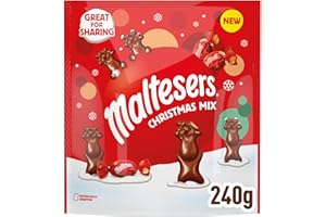 Maltesers Christmas Mix, Mint Chocolate & Milk Chocolate Selection Pouch 240g