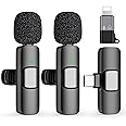 SKYCELL Wireless Bluetooth Collar Mic for Youtubers – Ideal Microphone for Mobile YouTube Channels, Wireless Mic for Vlogging, and Collar Mic for Clear Audio Live Recording No App Needed K9