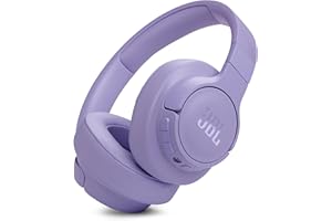 JBL Tune 770 NC – Kabellose Over-Ear-Kopfhörer mit adaptivem Noise-Cancelling und faltbarem Design – Bis zu 70 Stunden Akkulaufzeit mit Schnellladefunktion – Lila